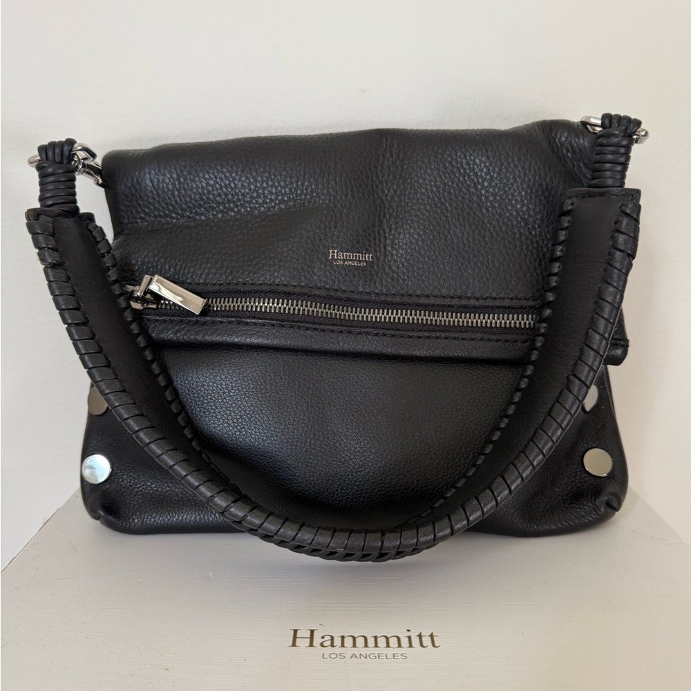 Hammitt Black Leather Shoulder Bag
